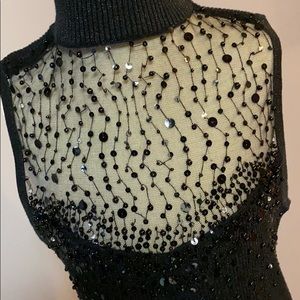 Cache black tank top